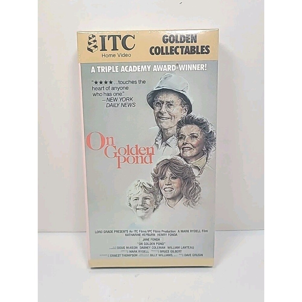 New Sealed NOS On Golden Pond VHS 1988